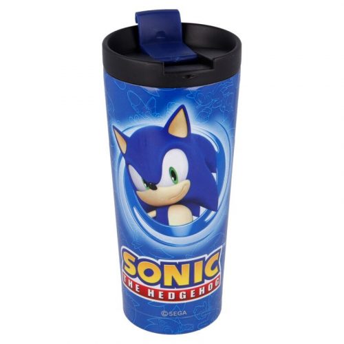 Sonic Nemesacél utazó bögre