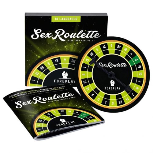 Sex Roulette Foreplay - szex társasjáték (10 nyelven)