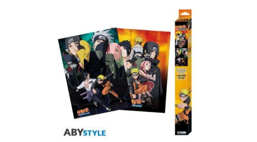 Naruto Shippuden - Ninjas poszter szett (2x52x38)