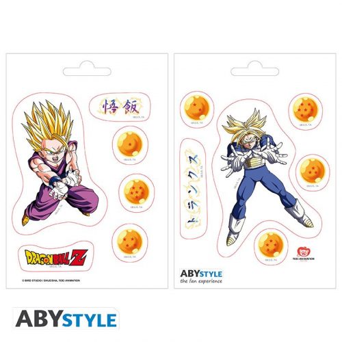 Dragon Ball - Gohan és Trunks Matrica szett