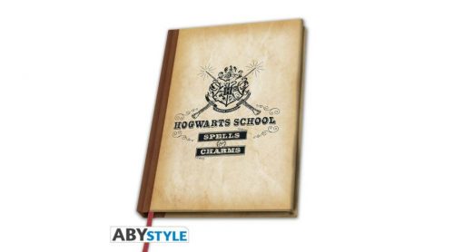 Harry Potter - Hogwarts School vonalas A5 jegyzetfüzet