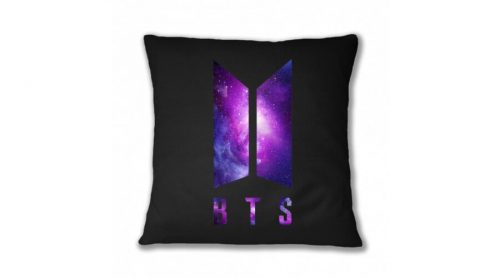 BTS galaxy logó párnahuzat