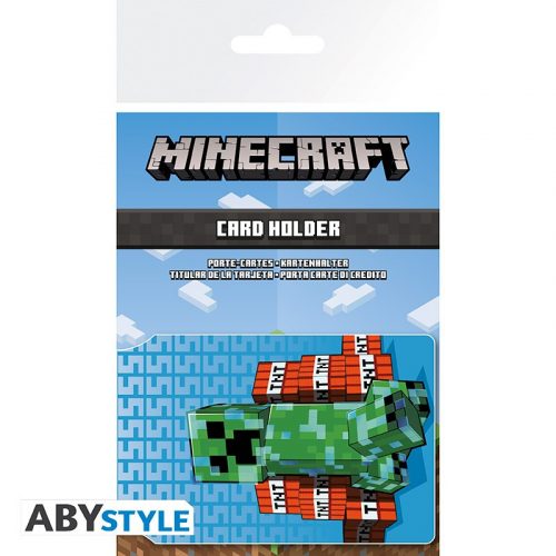 Minecraft kártyatartó