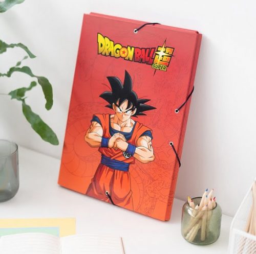 Dragon Ball gumis füzettartó mappa