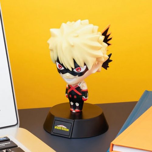 My Hero Academia Katsuki Bakugo 3D ikon hangulatvilágítás