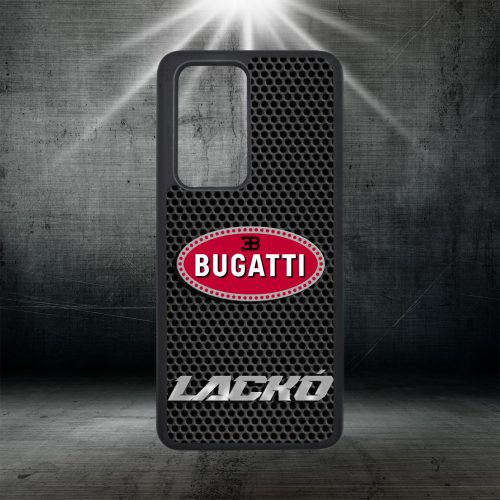 Egyedi nevekkel - Bugatti logo - Huawei tok 