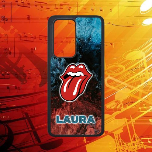 Egyedi nevekkel - The Rolling Stones logo - Huawei tok 