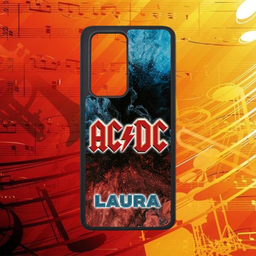 Egyedi nevekkel - AC/DC logo - Huawei tok 