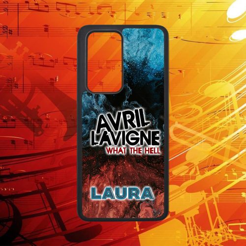 Egyedi nevekkel - Avril Lavigne logo - Huawei tok 