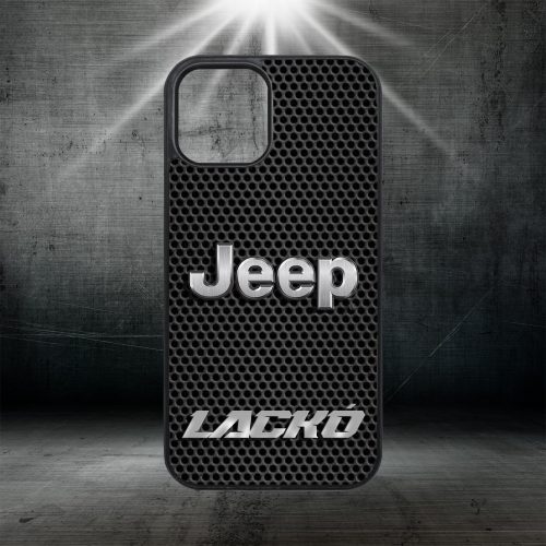 Egyedi nevekkel - Jeep logo - iPhone tok 