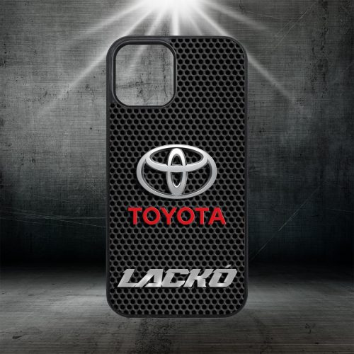 Egyedi nevekkel - Toyota logo - iPhone tok 