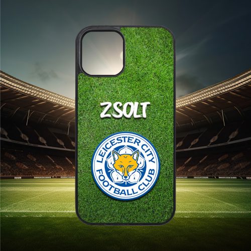 Egyedi nevekkel - Leicester City logo - iPhone tok 