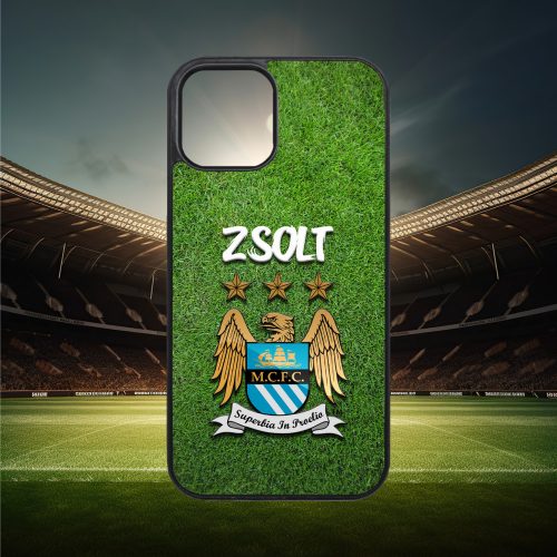 Egyedi nevekkel - Manchester City logo - iPhone tok 