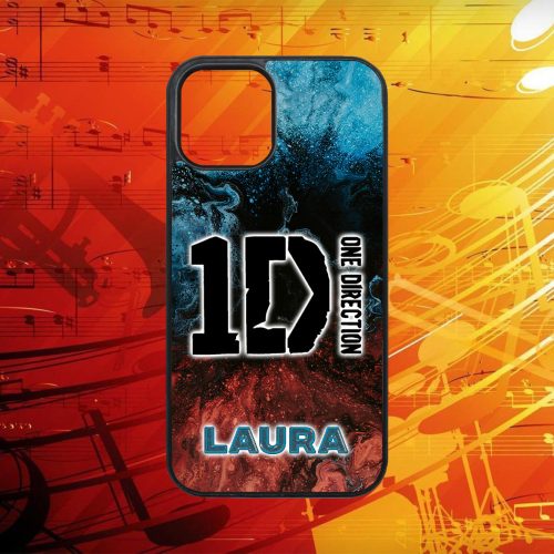 Egyedi nevekkel - One Direction logo - iPhone tok 