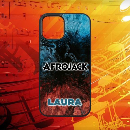 Egyedi nevekkel - Afrojack logo - iPhone tok 