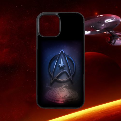 Star Trek - Enterprise Űrhajó Logó - iPhone tok 