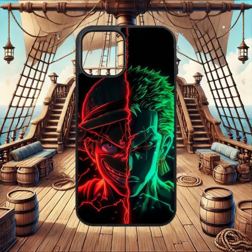 One piece  Luffy és Zoro - iPhone tok 