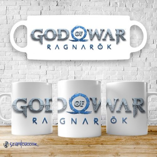 God of War - Ragnarök logo bögre