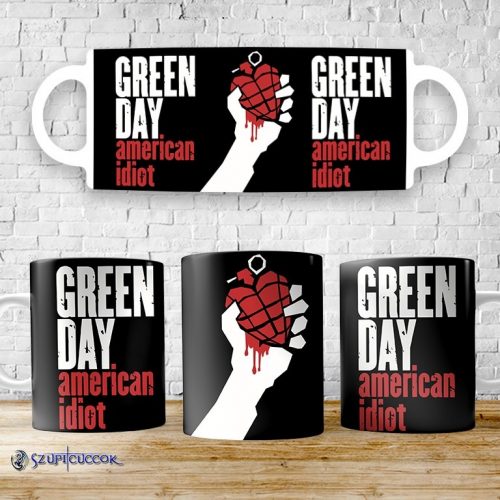 Green Day - American Idiot bögre