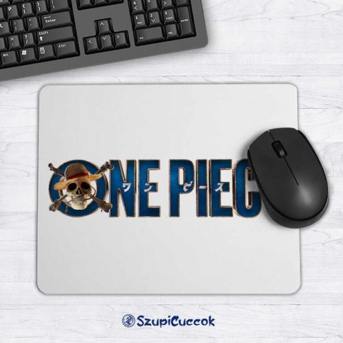 One Piece Logo hajlékony egérpad