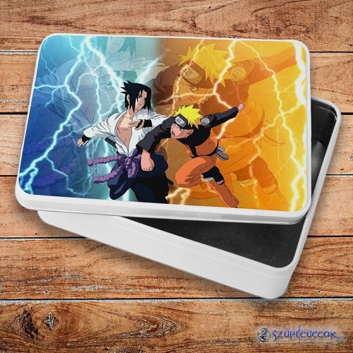 Naruto Duel fém szendvicsdoboz (tároló doboz)