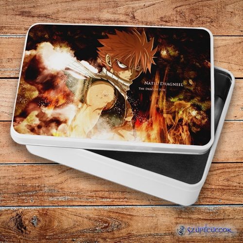 Fairy Tail - Natsu fém szendvicsdoboz (tároló doboz)