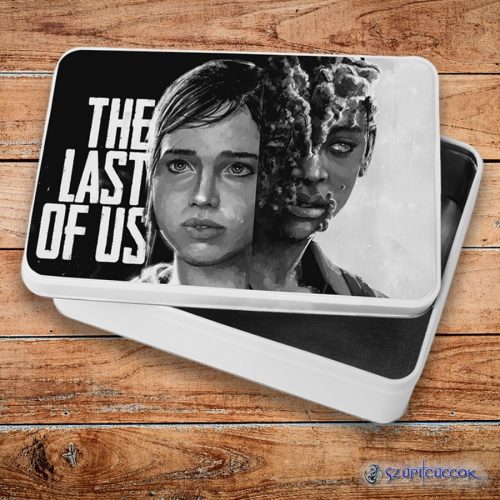 The Last of us Ellie és Clicker fém szendvicsdoboz (tároló doboz)