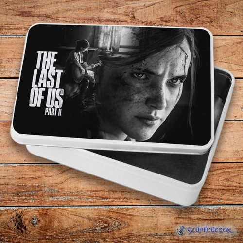 The Last of us Part II. Ellie's face fém szendvicsdoboz (tároló doboz)