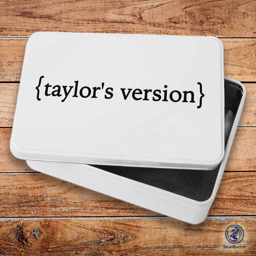 Taylor Swift - Taylor's version fém szendvicsdoboz (tároló doboz)